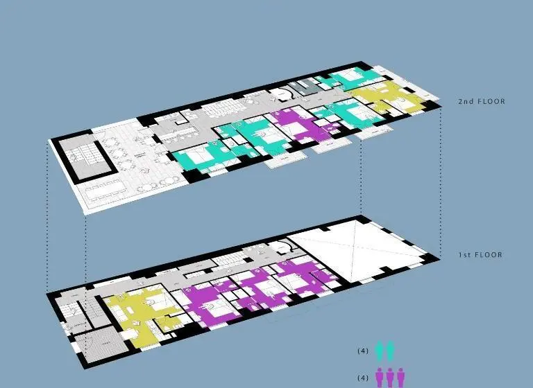 اتاق استاندارد سه نفره, Chios City Inn