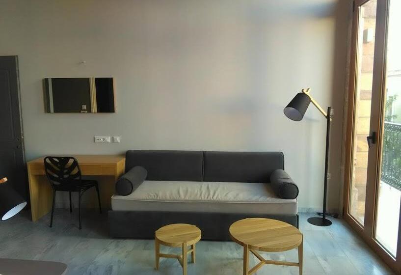 디럭스 룸 측면 바다 전망, Chios City Inn