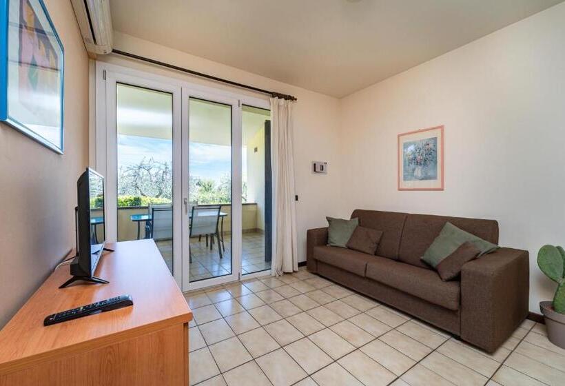 آپارتمان 1 خوابه با چشم‌انداز باغ, Residence Primera