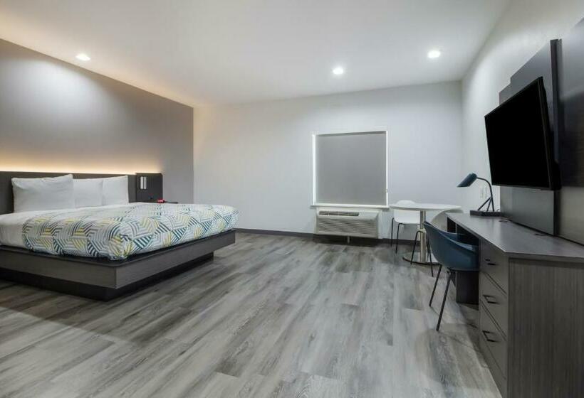 キングサイズベッドのスタンダードルーム, Studio 6 Katy, Tx