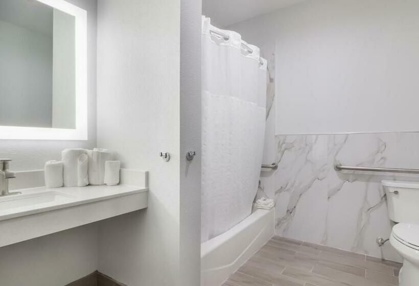 キングサイズベッドのスタンダードルーム, Studio 6 Katy, Tx