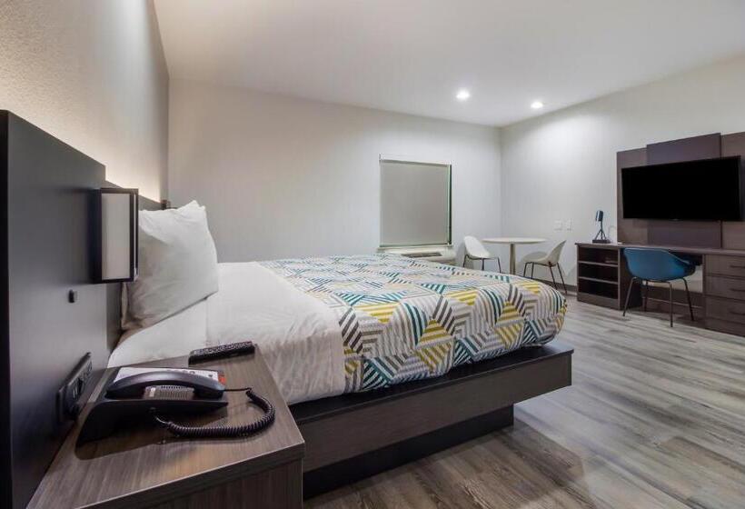 キングサイズベッドのデラックスルーム, Studio 6 Katy, Tx