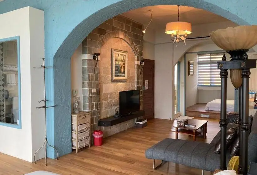اتاق خانوادگی با چشم‌انداز دریا, Near Seaside B&b 花蓮縣民宿1092號