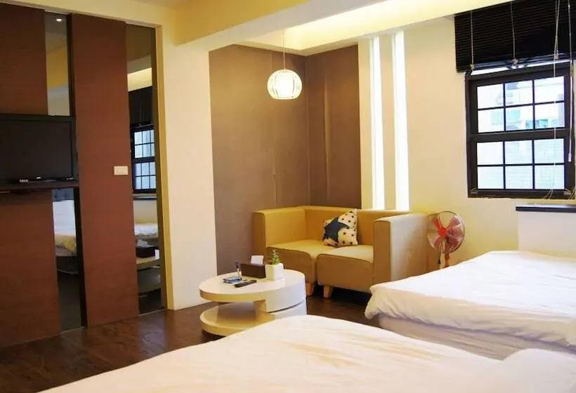 اتاق استاندارد چهار تخته, Near Seaside B&b 花蓮縣民宿1092號
