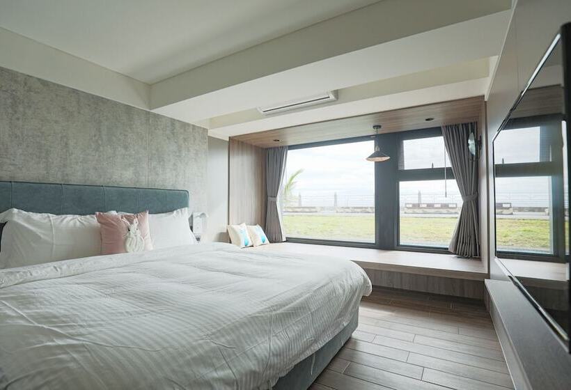 اتاق لوکس چهار تخته, Near Seaside B&b 花蓮縣民宿1092號