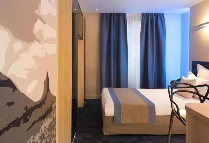 コンフォートシングルルーム, Hôtel Brésil Opéra Spa