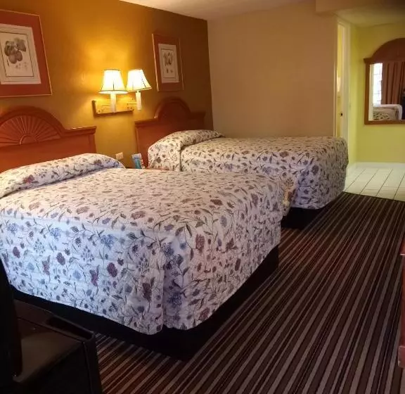 ２ダブルベッドのスタンダードルーム, Rodeway Inn Mount Laurel Hwy 73