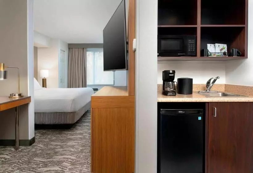 キングサイズベッドのデラックススイート, Springhill Suites By Marriott Portland Hillsboro