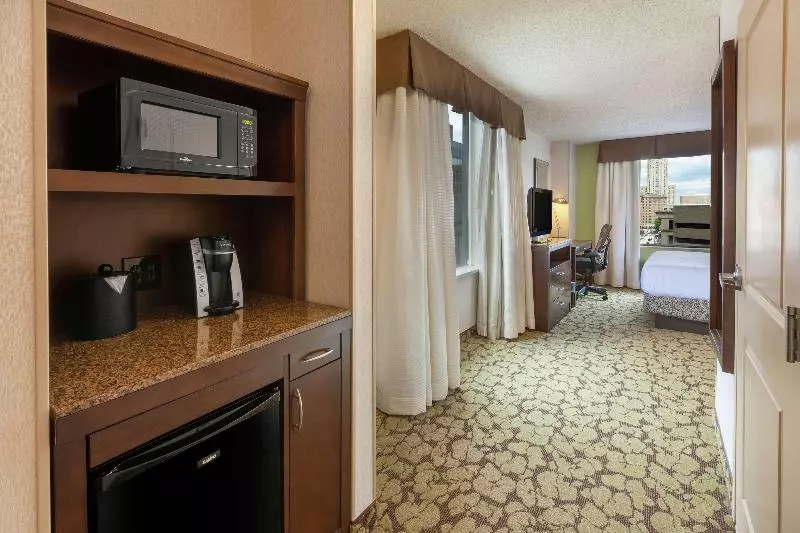 キングサイズベッドのデラックススイート, Springhill Suites By Marriott Portland Hillsboro