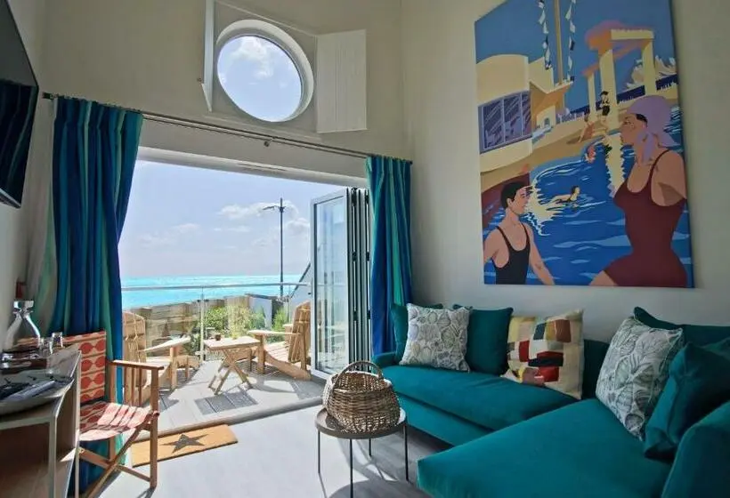 キングサイズベッドのスイートルーム, Beach Hut Suites