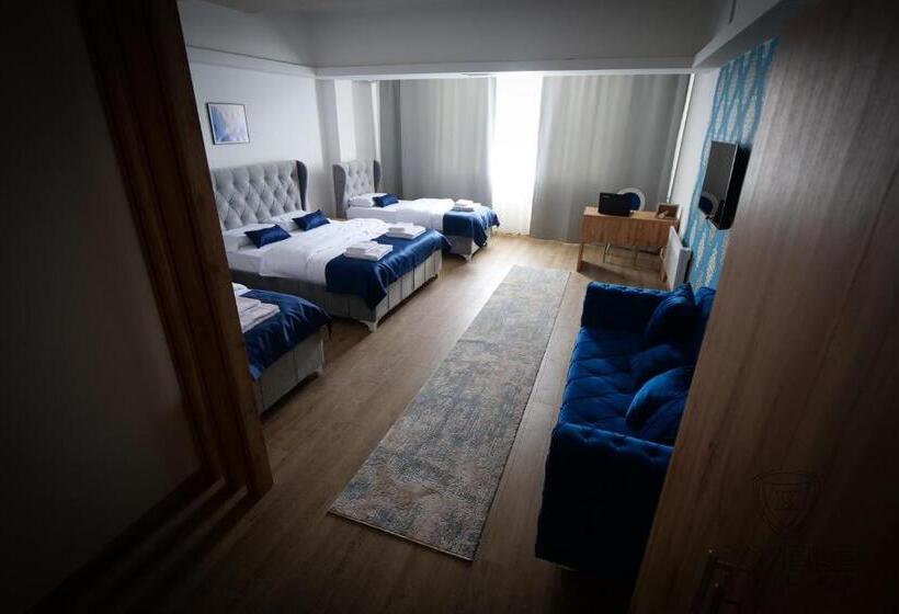 اتاق لوکس چهار تخته, Motel Kvele