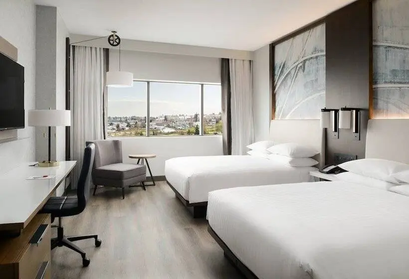 2ダブルベッドのスタンダードルーム, Marriott Tacoma Downtown