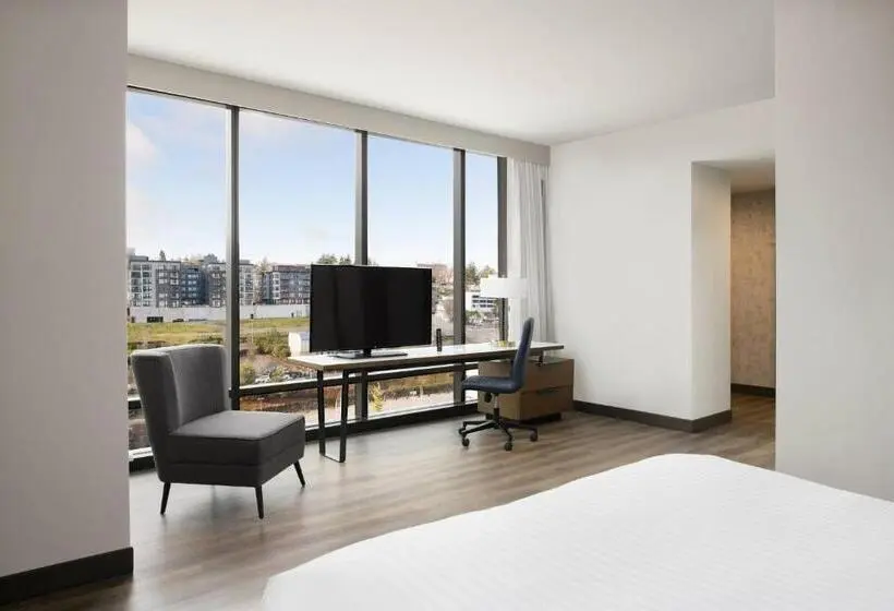 キングサイズベッドのエクゼクティブ, Marriott Tacoma Downtown