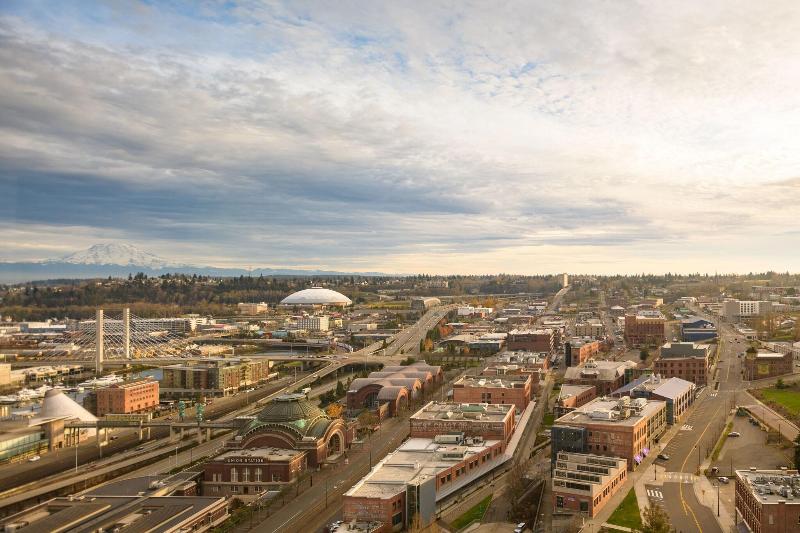 스탠다드 룸 킹사이즈 침대, Marriott Tacoma Downtown