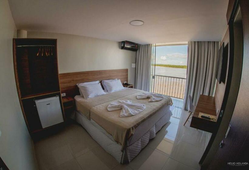 带河湖景观的套房, Orla Do Rio Branco