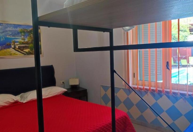 غرفة ديلوكس, La Villa Franca Pompeii