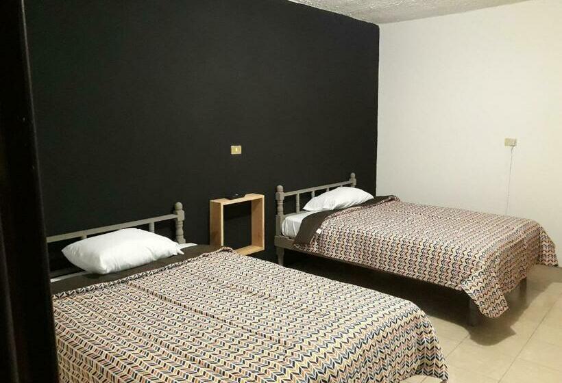 2ダブルベッドのスタンダードルーム, Posada Loreto Xalapa