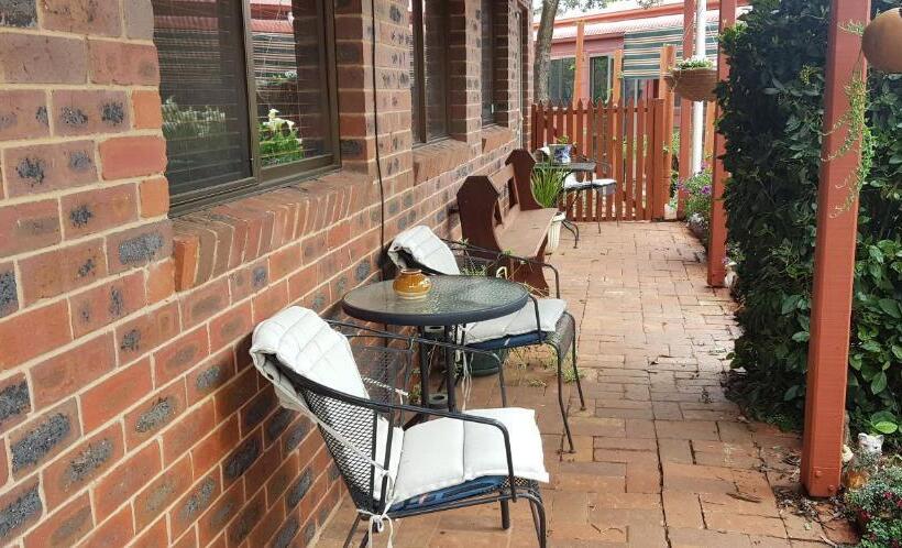 庭の見える1ベッドルームアパートメント, New Horizons Farm Stay