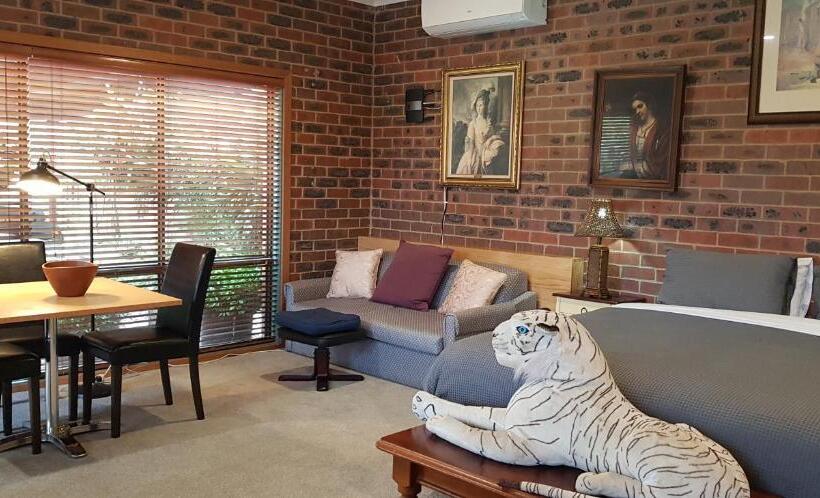 庭の見える1ベッドルームアパートメント, New Horizons Farm Stay