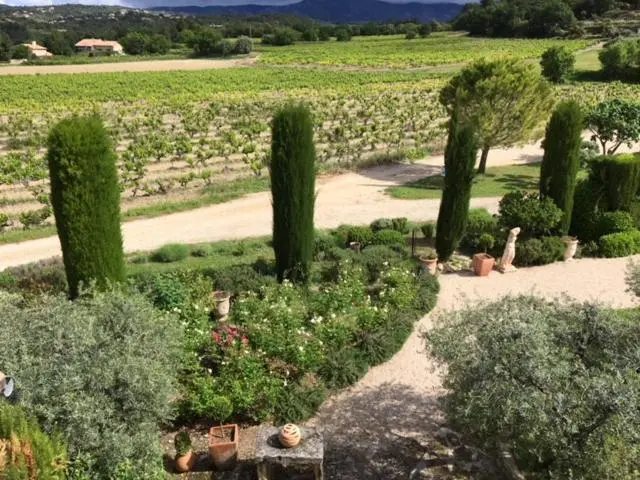 庭の見えるシングルルーム, Domaine La Condamine Crillon Le Brave