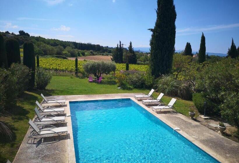 בית, חדר שינה 1, Domaine La Condamine Crillon Le Brave