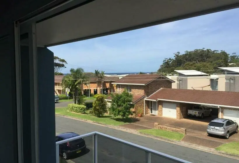 海の見える１ベッドルームアパートメント, Aquarius Apartments Mollymook
