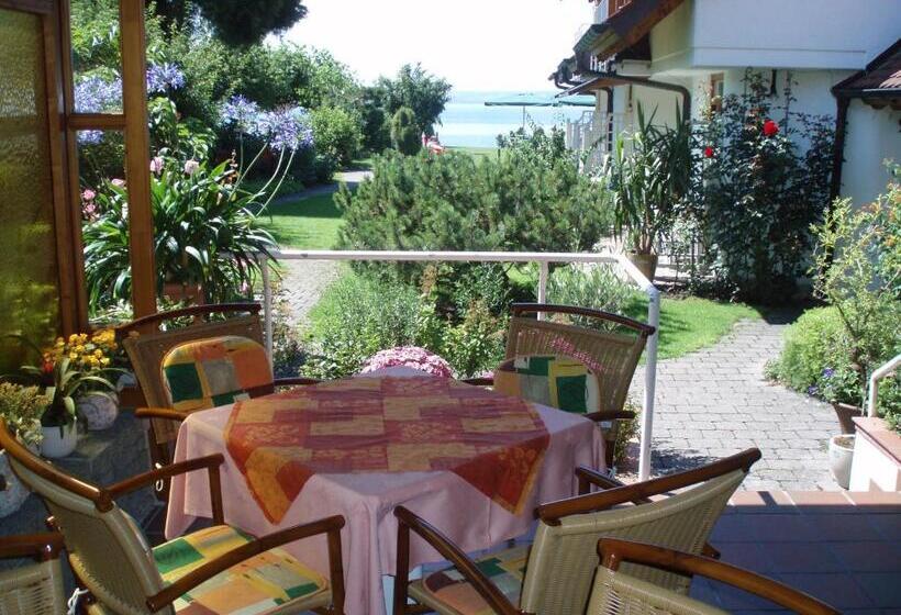 اتاق استاندارد با چشم‌انداز دریاچه, Strandhaus Hagnau
