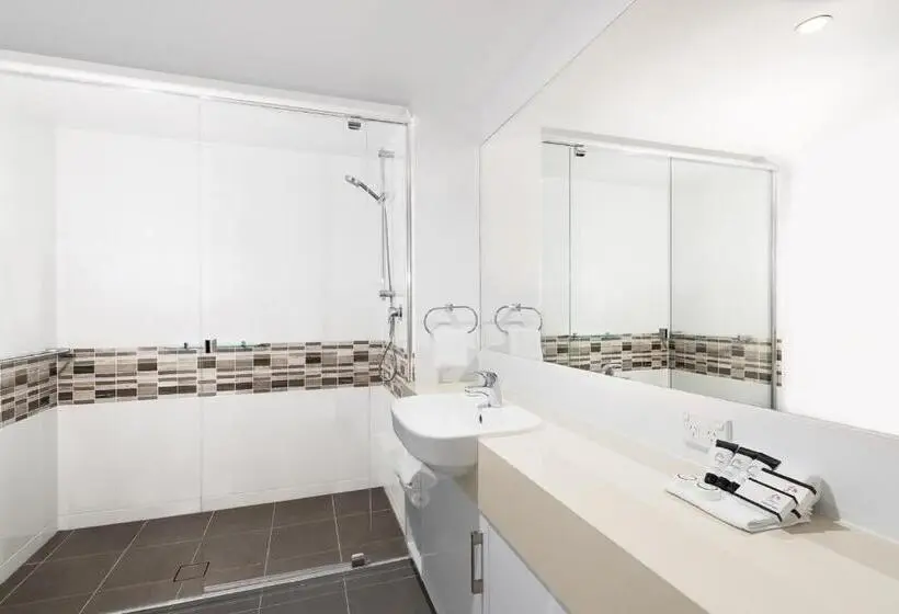 キングサイズベッドのエクゼクティブルーム, Pacific Sands Apartments Mackay