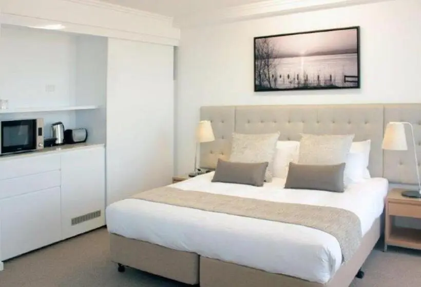 キングサイズベッドのエクゼクティブルーム, Pacific Sands Apartments Mackay