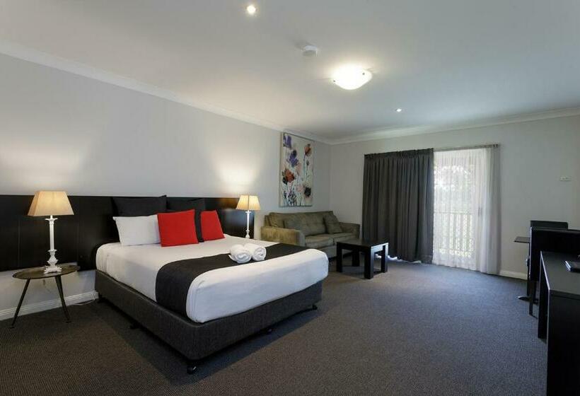 חדר סטנדרט מותאם לאדם עם מוגבלויות, Stockmans Motel