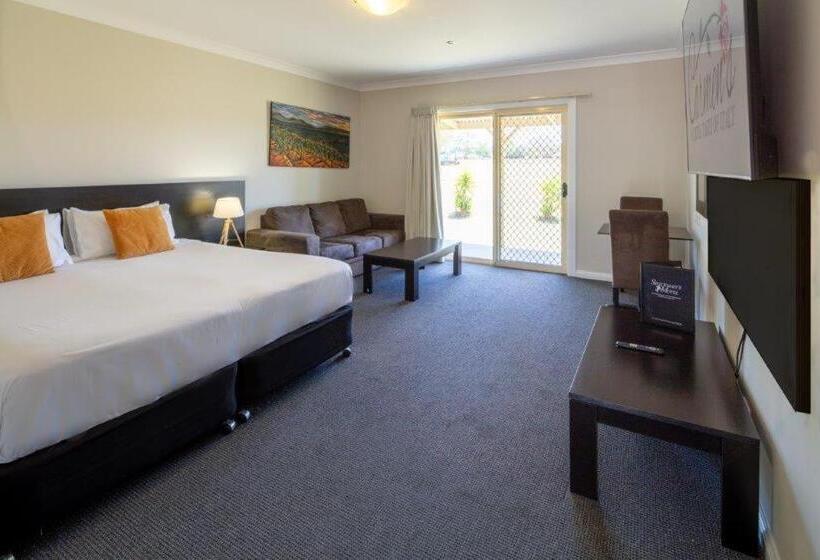 חדר סטנדרט עם מיטת קינג, Stockmans Motel