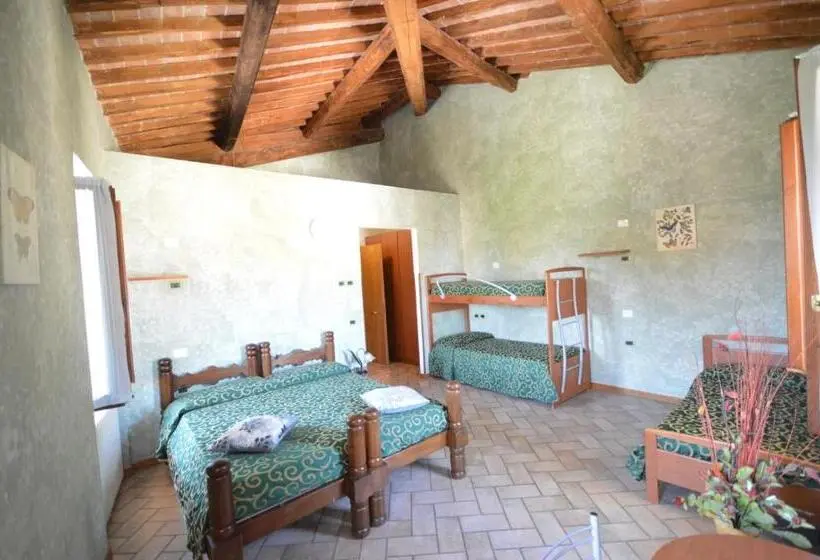 اتاق استاندارد چهار تخته, Ostello Villa Redenta
