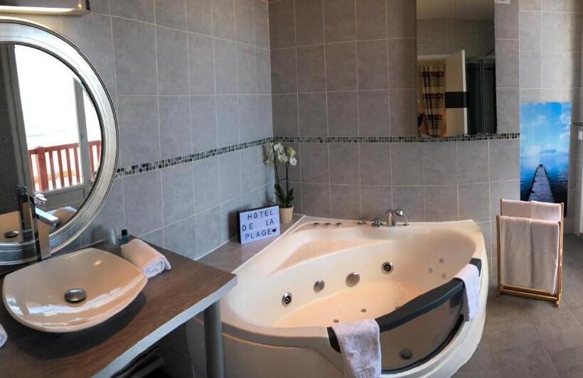 스위트 킹사이즈 침대, Hôtel De La Plage