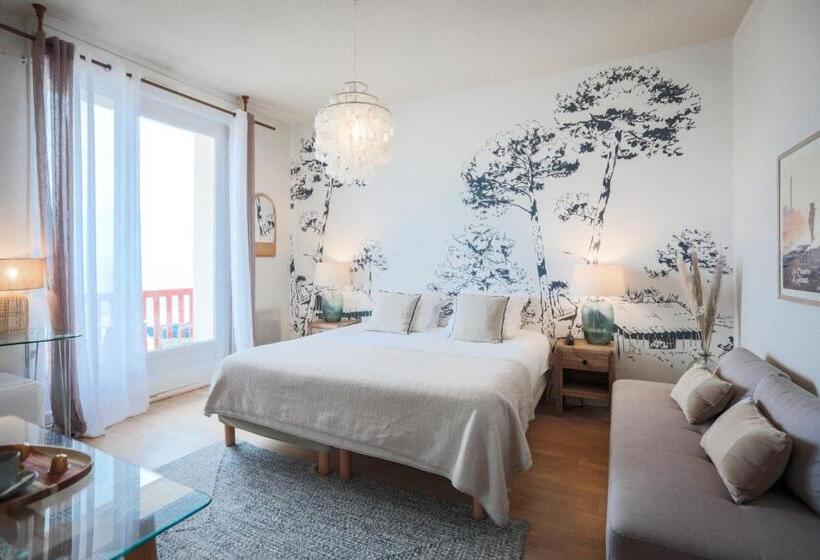 스위트 킹사이즈 침대, Hôtel De La Plage