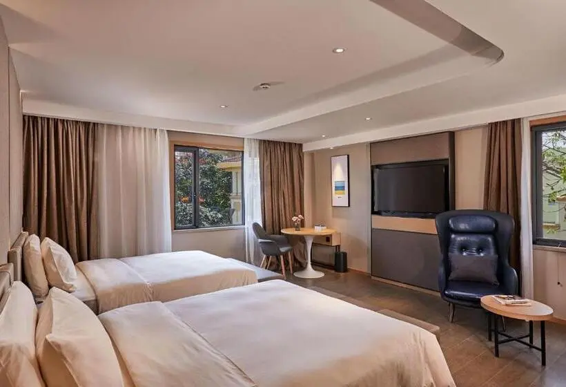 اتاق استاندارد با چشمانداز باغ, Atour Hotel Xiamen International Conference & Exhibition Center