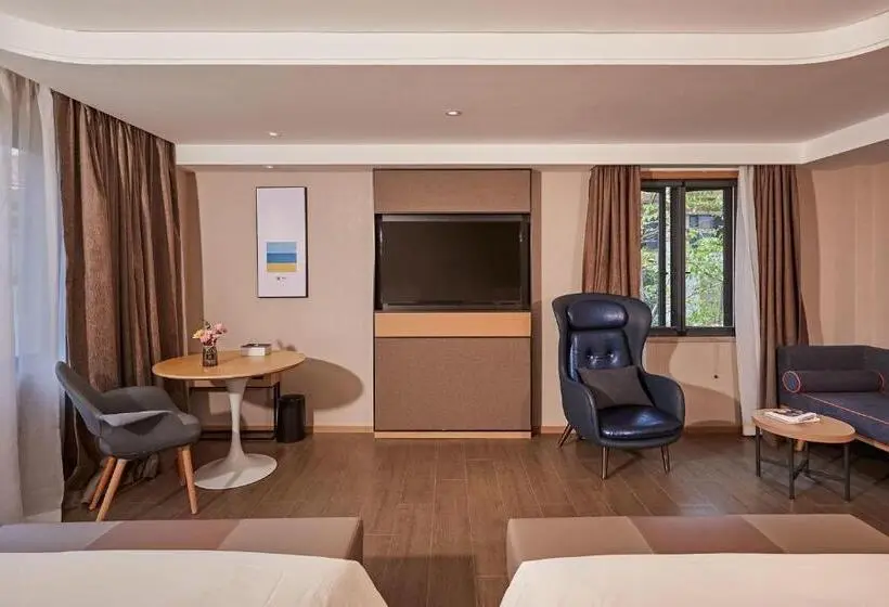 اتاق استاندارد با چشمانداز باغ, Atour Hotel Xiamen International Conference & Exhibition Center