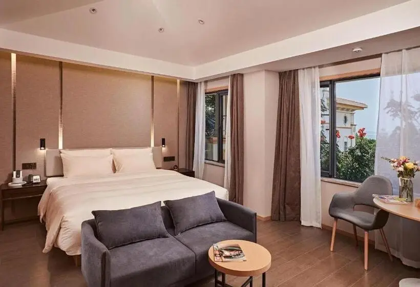 اتاق استاندارد با چشمانداز باغ, Atour Hotel Xiamen International Conference & Exhibition Center