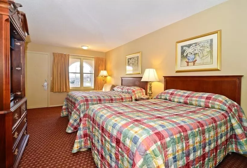 ２ダブルベッドのスタンダードルーム, Americas Best Value Inn Chillicothe