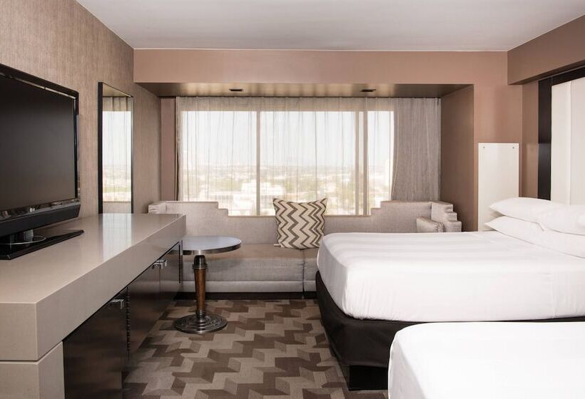 Номер Стандарт 2 Двуспальные Кровати, Beverly Hills Marriott