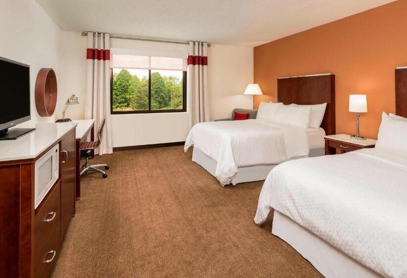 2ダブルベッドのスタンダードルーム, Four Points By Sheraton Boston Logan Airport Revere