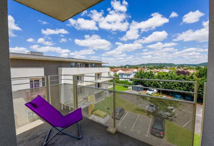 آپارتمان 1 خوابه با تراس, Résidence Columba Apparts Meublés Agen Sud