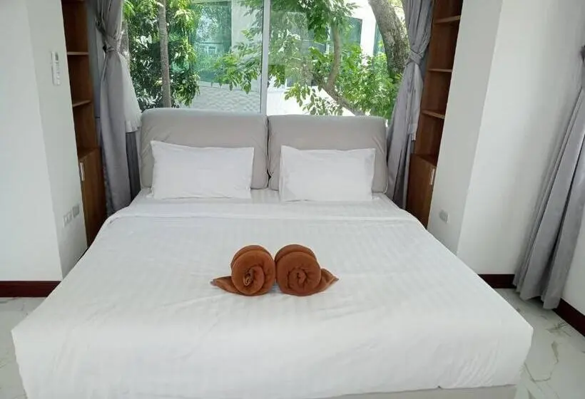 オーシャンビューの1ベッドルームビラ, Baanmontra Beach Resort Bankrut