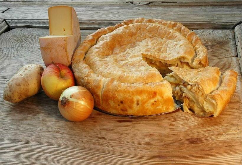 חדר סטנדרד יחיד חדר אמבטיה משותף, Restaurant Drei Tannen