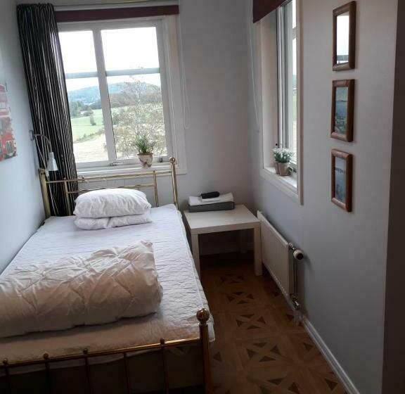غرفة قياسية فردية حمام مشترك, älgbergets Bed & Breakfast