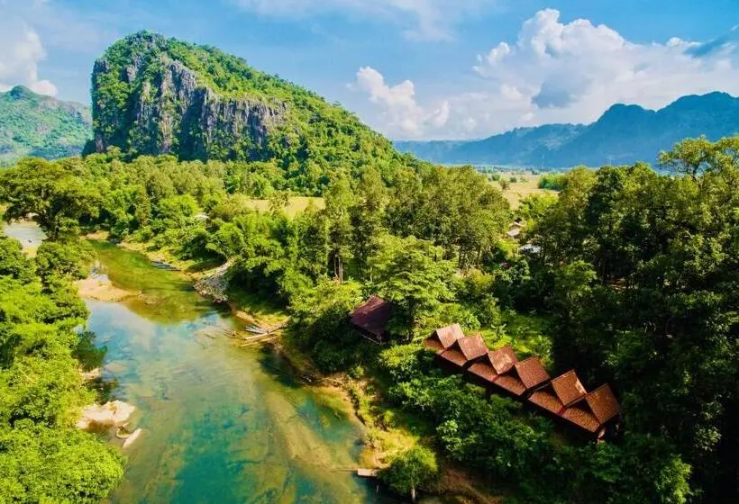 Standard Bungalow mit Flussblick, Springriver Resort
