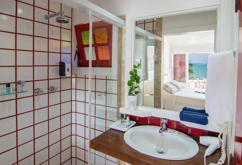 Quarto Deluxe Vista Mar, Chez Pitu Praia