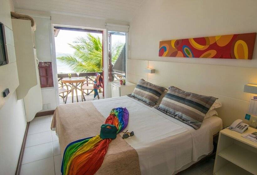 디럭스 룸 바다 전망, Chez Pitu Praia