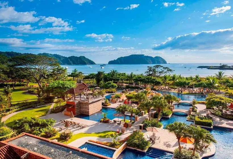 اتاق استاندارد با تخت دوبل و چشم‌انداز دریا, Los Sueños Marriott Ocean & Golf Resort