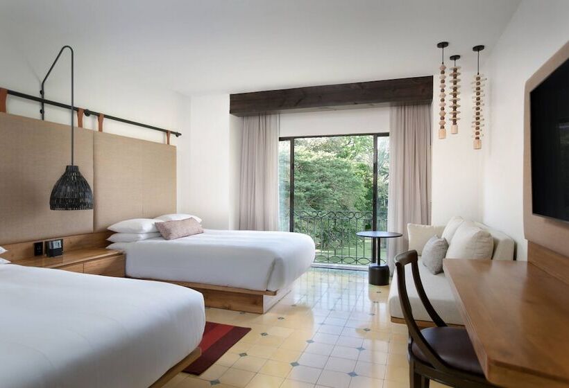 Номер Стандарт 2 Двуспальные Кровати, Los Sueños Marriott Ocean & Golf Resort