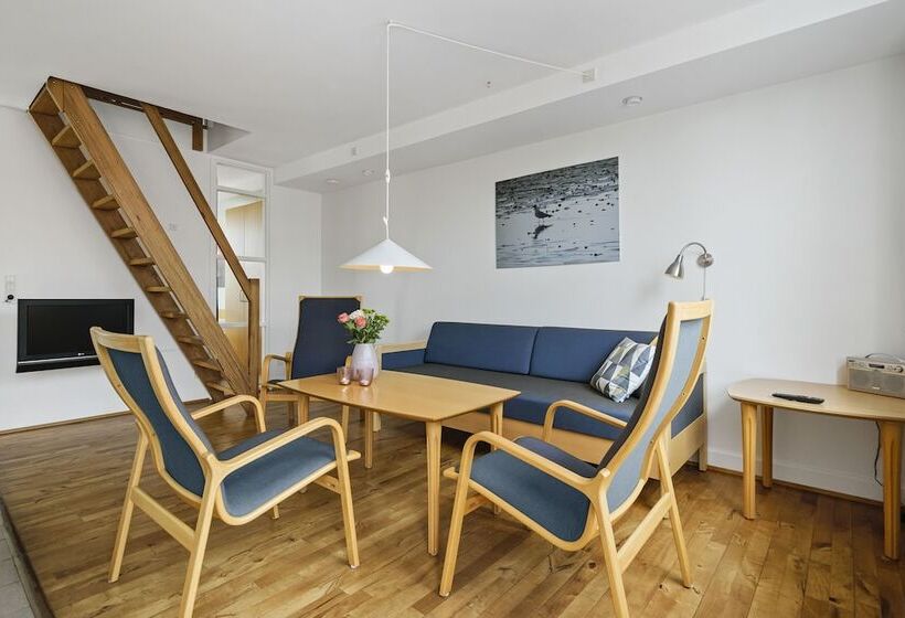 침실 2개 디럭스 아파트, Ribe Byferie Resort